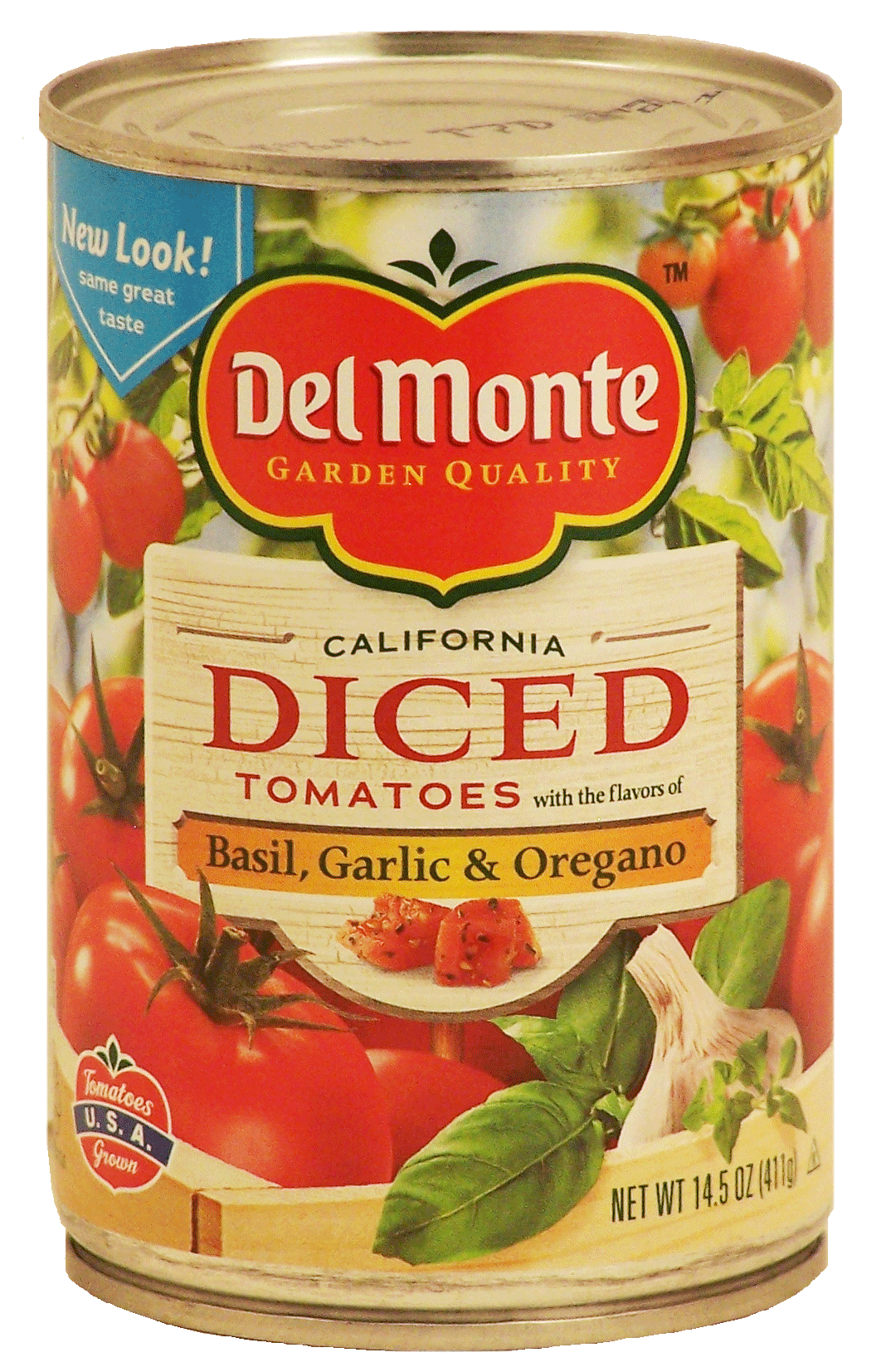 Del Monte Tomatoes Diced  w/Basil Garlic & Oregano Full-Size Picture